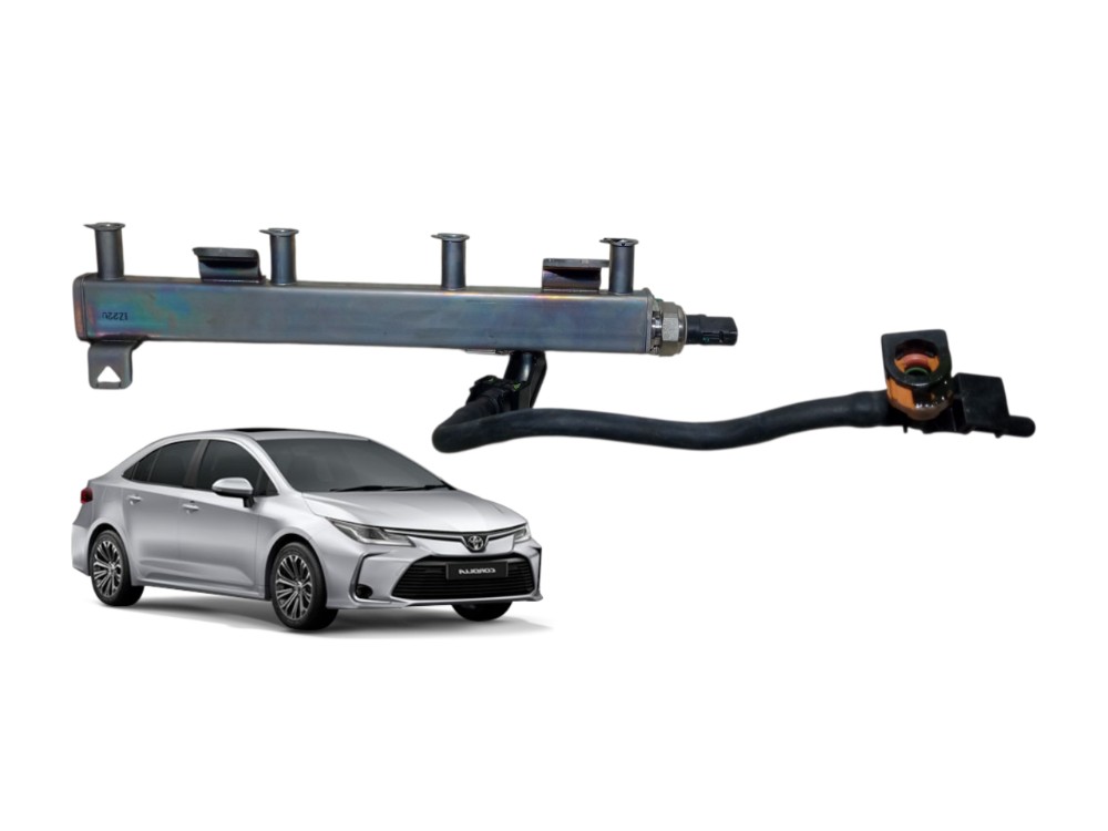 Flauta Bico Injetor Baixa Toyota Corolla Xei 2023 2.0 Flex 1