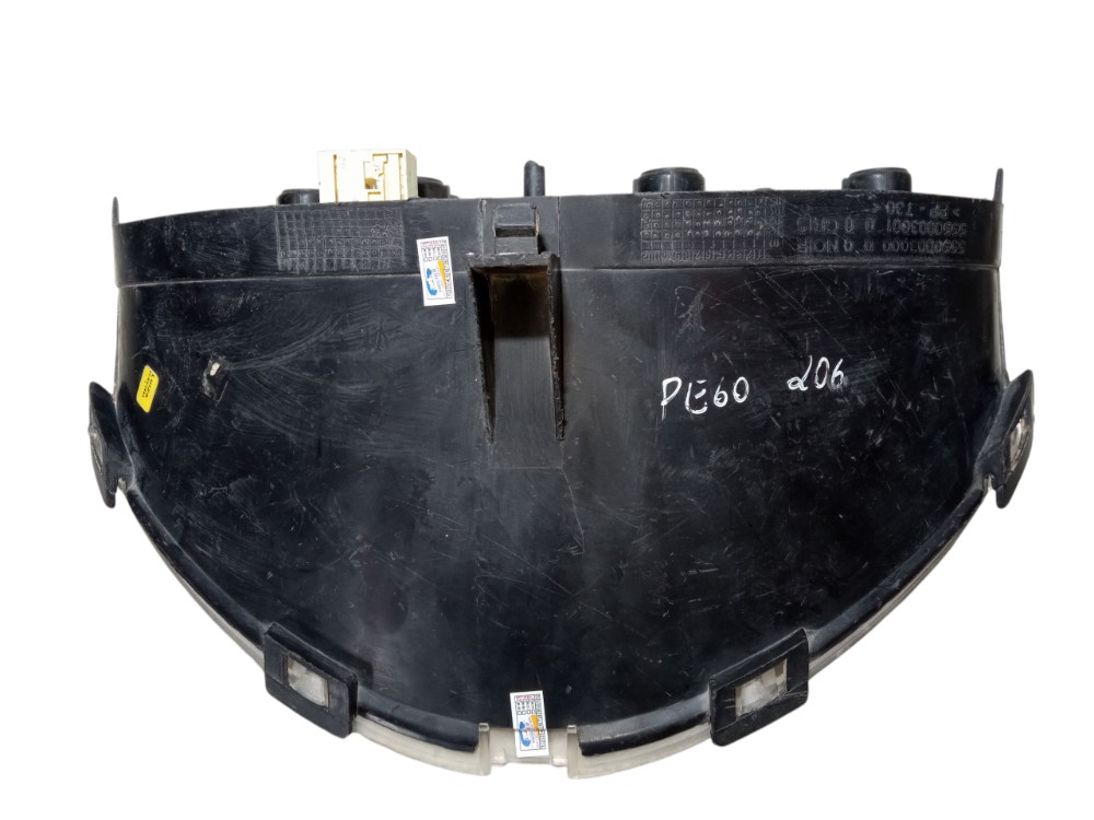 Moldura Acabamento Painel Instrumentos Peugeot 206 2000 2006 Preto 5