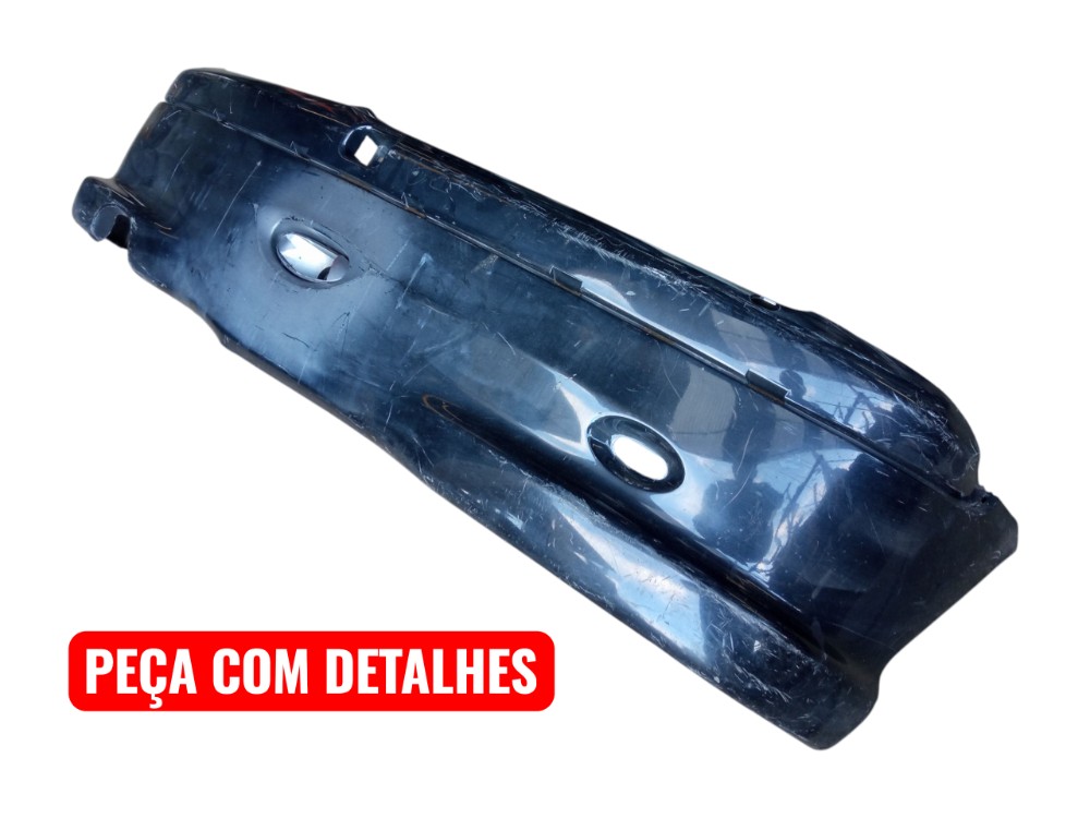 Grade Parachoque Traseiro Peugeot 206 2004 2010 Original  Preto Brilhante 2