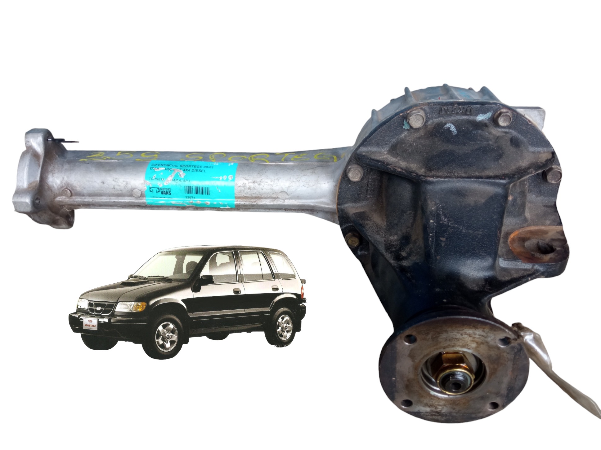 Diferencial Dianteiro Kia Sportage 2000 2001 4×4 Diesel 1