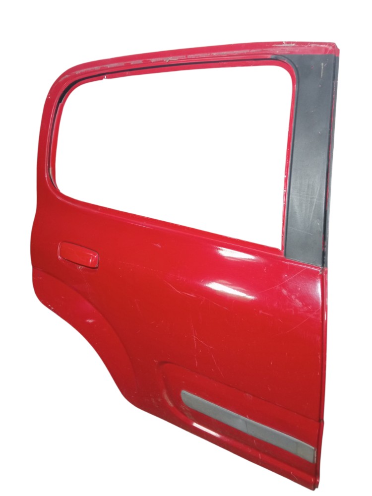 Porta Traseira Direita Fiat Uno Vivace 2012 2016 Traseira Direito Vermelho 2