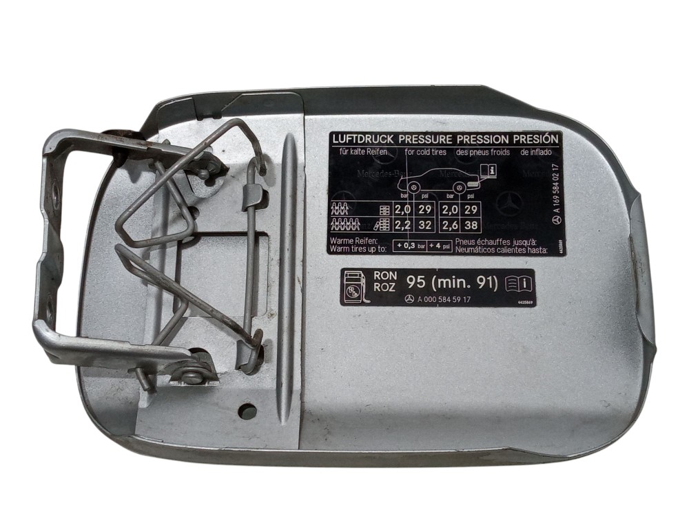Portinhola Tanque Combustivel Mercedes B180 B200 2007 2011  Prata 2010 5