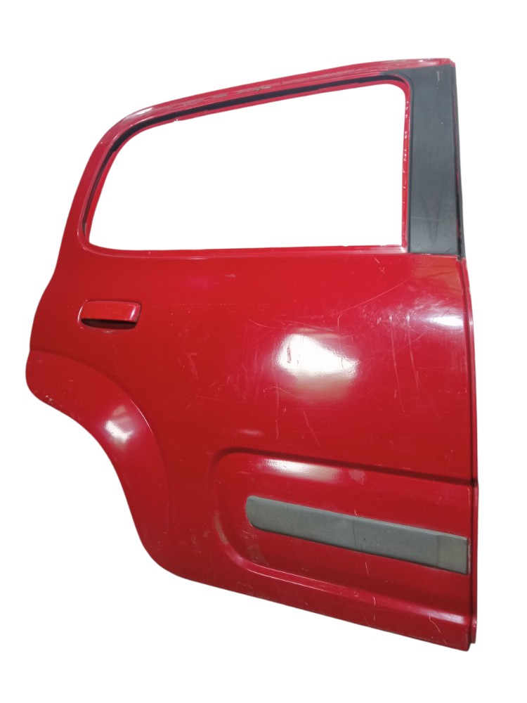 Porta Traseira Direita Fiat Uno Vivace 2012 2016 Traseira Direito Vermelho 4