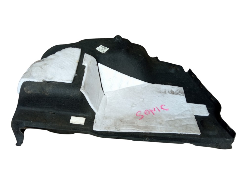 Acabamento Forro Direito Porta Malas Sonic Sedan 2012 2014  Preto 5