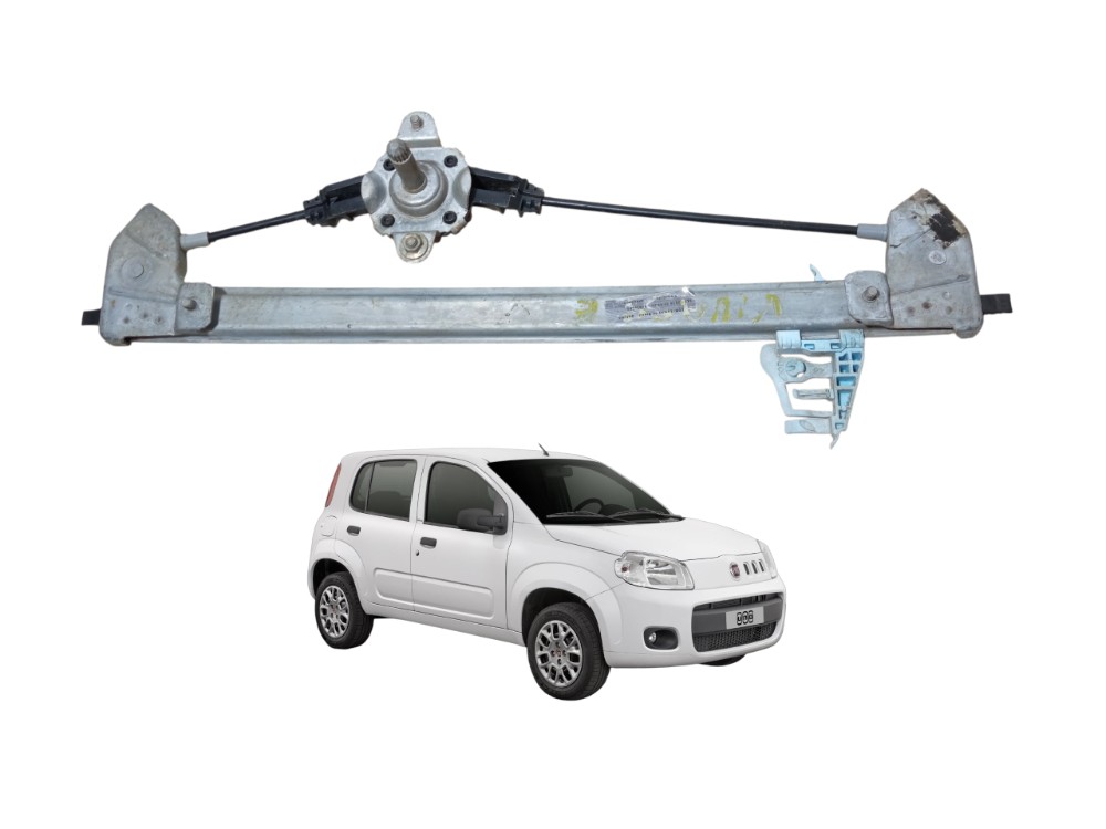 Maquina Vidro Manual Traseiro Esquerdo Fiat Uno Vivace 2014 1