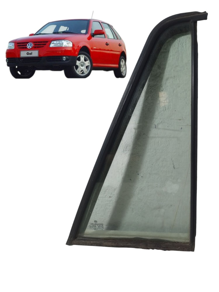 Vidro Fixo Porta Traseira Direita Volkswagen Gol G4 2005 1