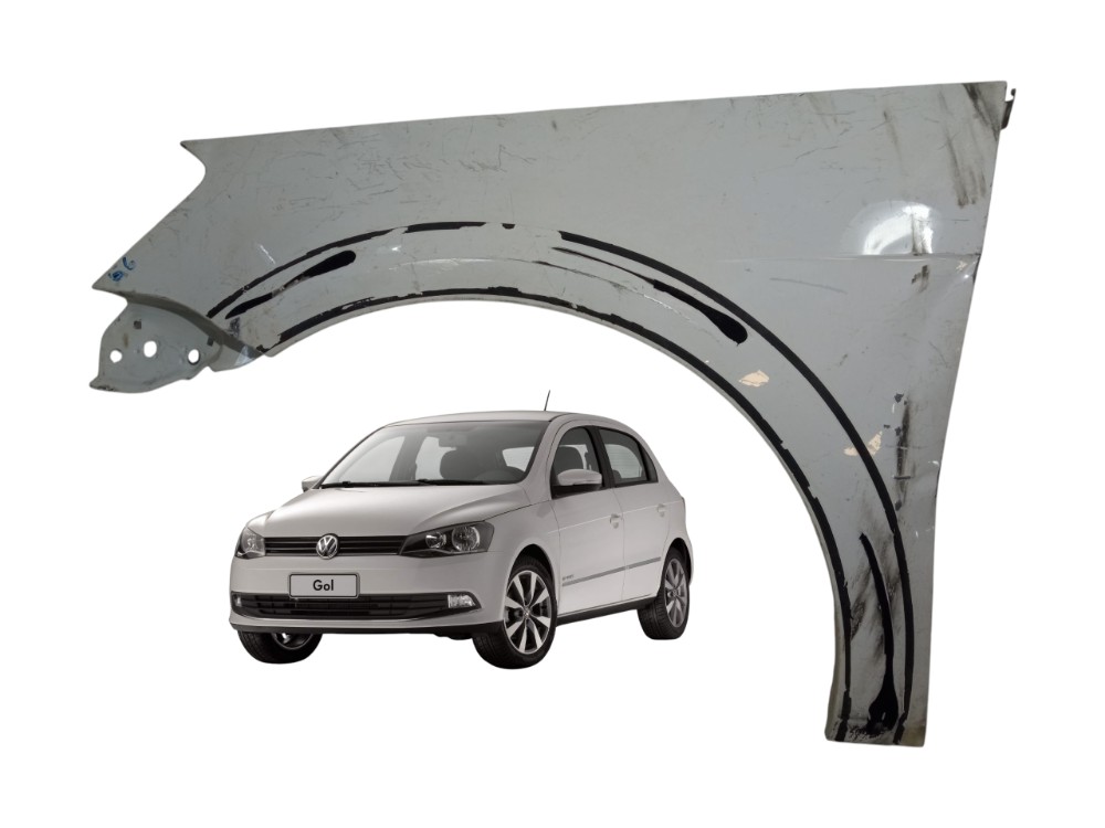 Paralama Esquerdo Gol Voyage Saveiro G6 2013 2016 Original 1