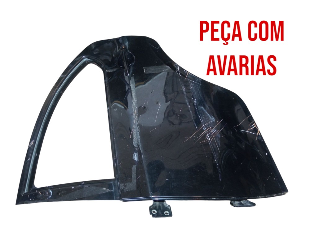 Porta Traseira Esquerda Jac J3 2010 2015 Original Usado  Traseira Esquerdo Preto 2