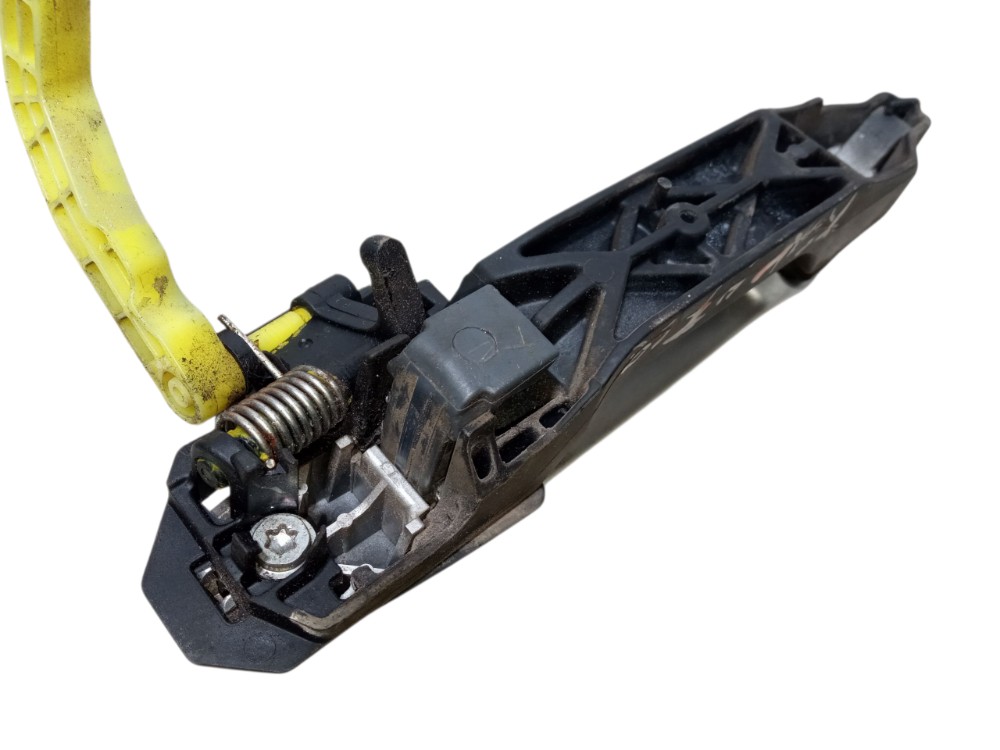 Macaneta Externa Porta Traseira Esquerda Toyota Rav4 2007 Prata Traseira 6