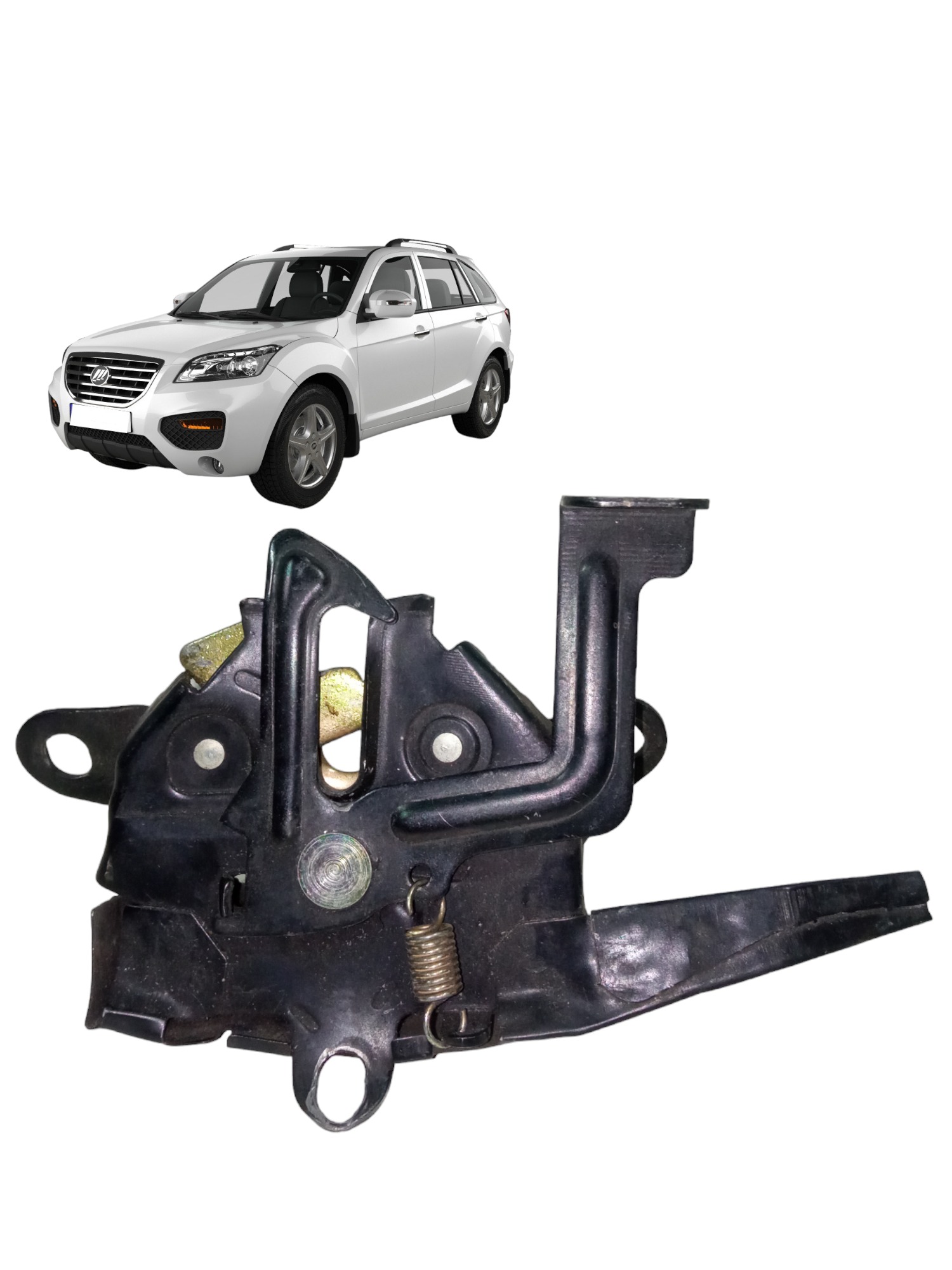 Fechadura Trava Capo Lifan X60 2013 A 2016 Original Usado 1