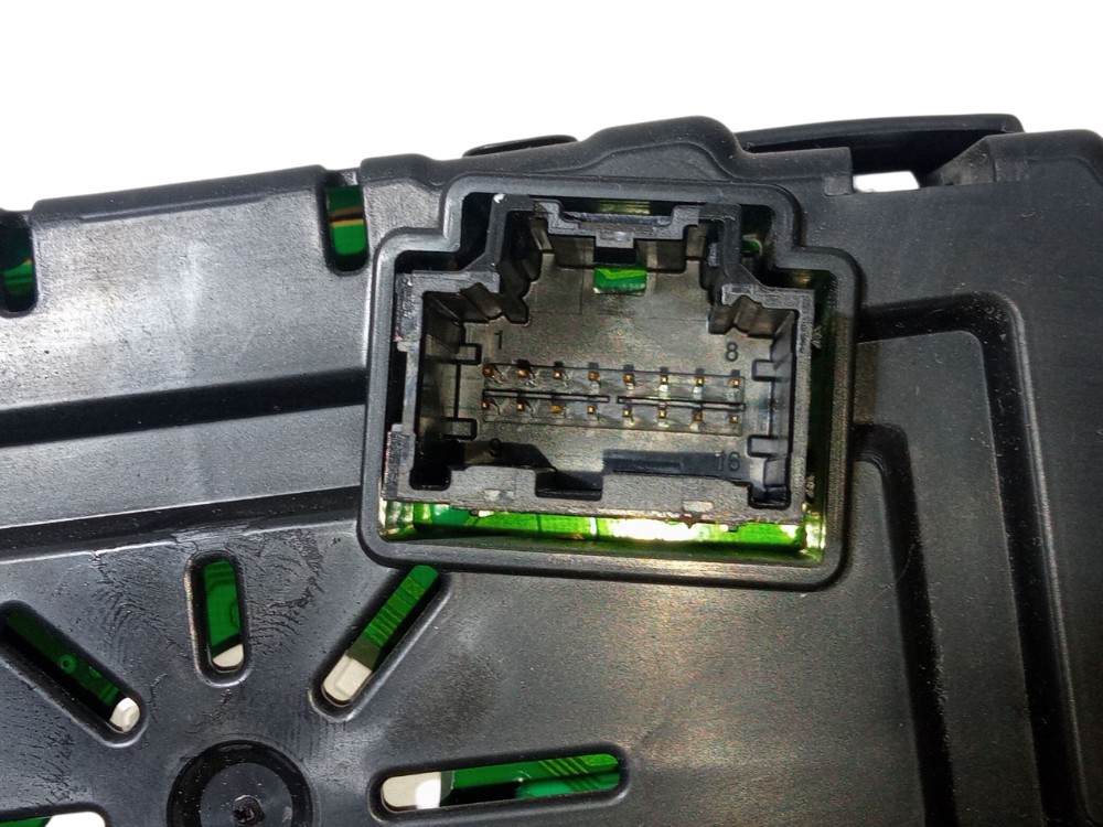 Moldura Painel Instrumentos Ford Ka Sedan 2015 2020 Original Preto 8