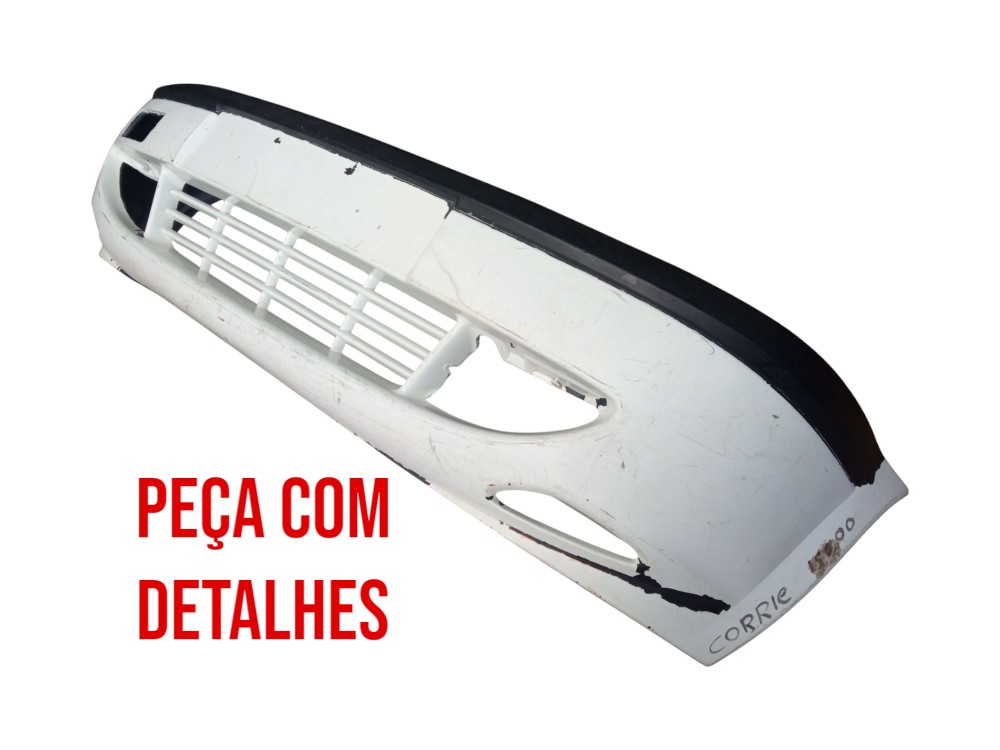 Parachoque Dianteiro Ford Courier 2000 2010 Original  Branco 2