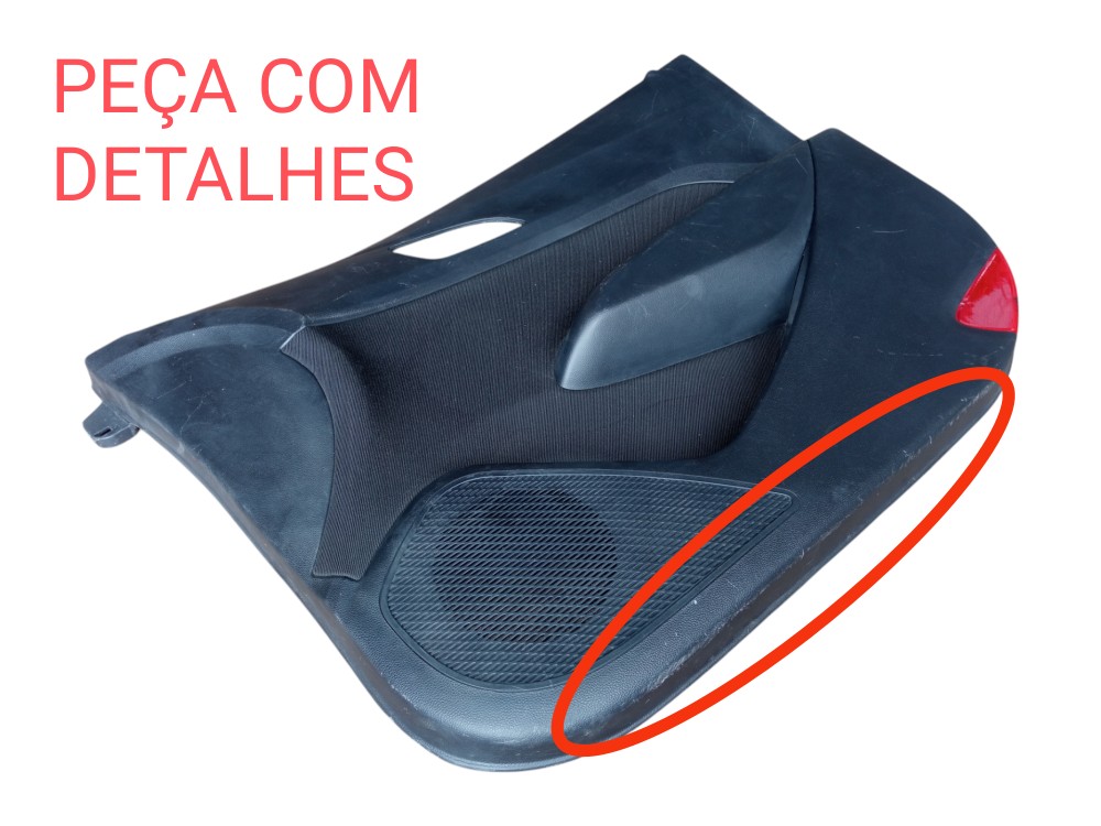 Forro De Porta Dianteira Direita Hyundai Hb 20 2013 2016  Preto 2