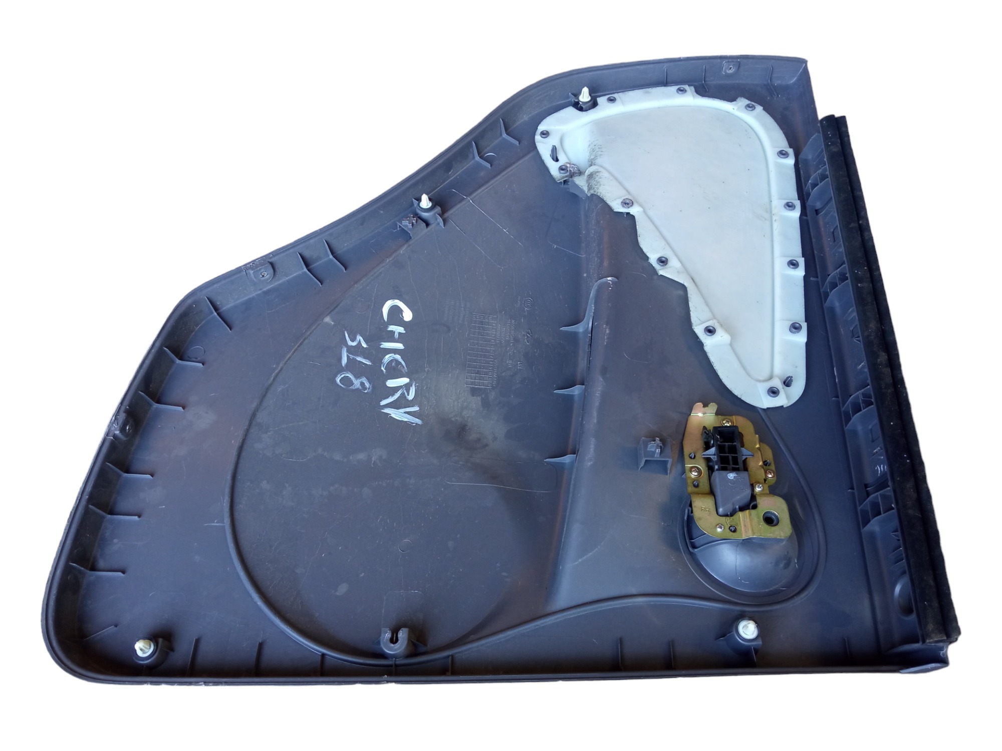 Forro Porta Traseira Direita Chery S18 2010 2011 2012 Usado  Cinza 5