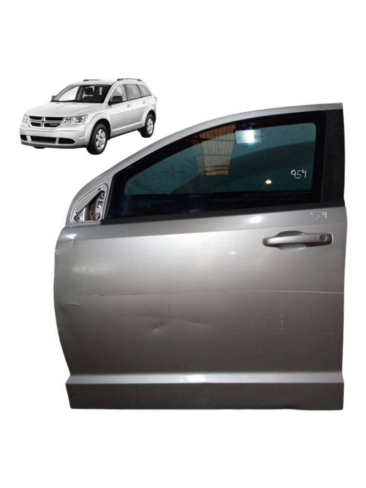Porta Blindada Dianteira Esquerda Dodge Journey 2009 2014 Dianteira Esquerdo Prata 1