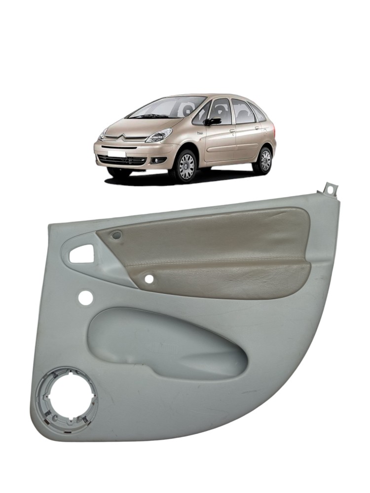 Forro Porta Traseira Direita Citroen Xsara Picasso 2002 2008 Cinza 1