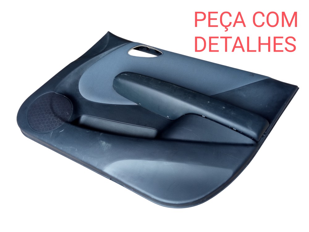 Forro Porta Dianteira Direita Honda Fit 2003 2008 Original  Cinza 2