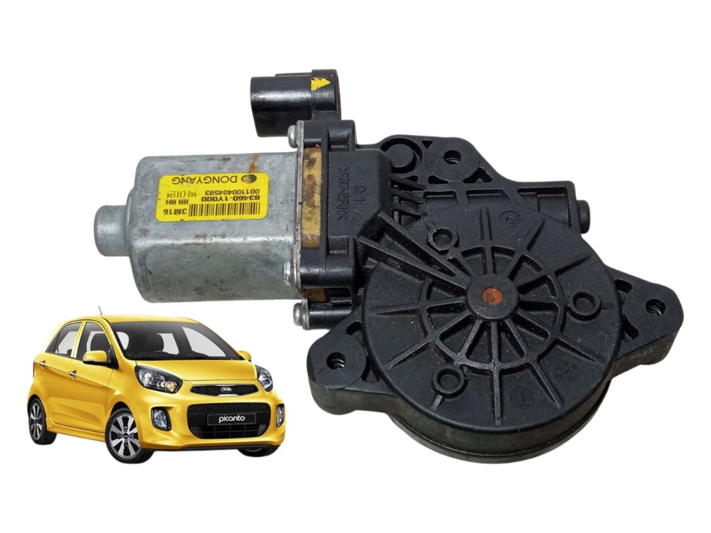 Motor Vidro Eletrico Traseiro Direito Kia Picanto 2013 2016 1
