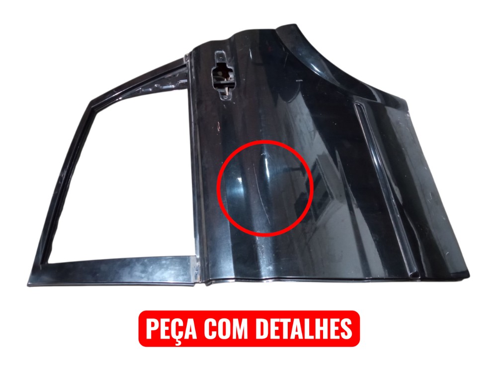 Porta Traseira Esquerda Ssangyong Actyon 2010 2.0 Turbo Traseira Esquerdo Preto 2