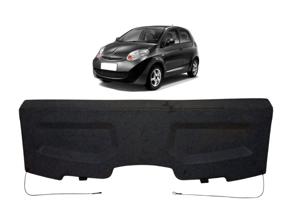 Tampao Bagagito Porta Mala Chery S18 2010 2011 2012 Original Cinza 1