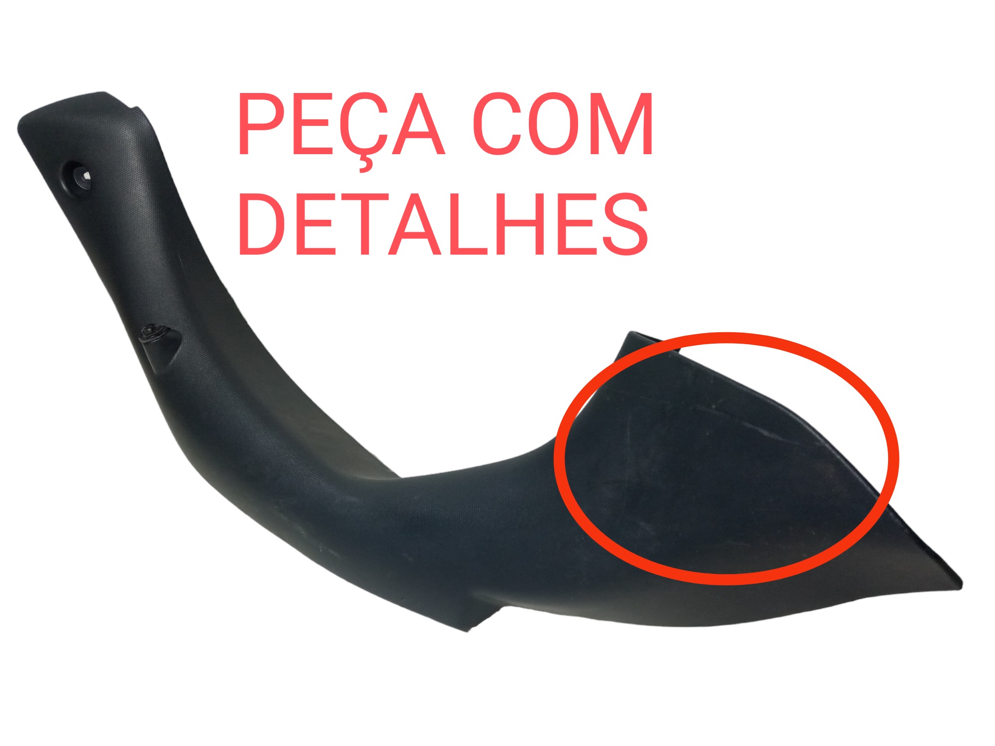 Moldura Acabamento Direito Tampa Traseira Peugeot 208 2016 2