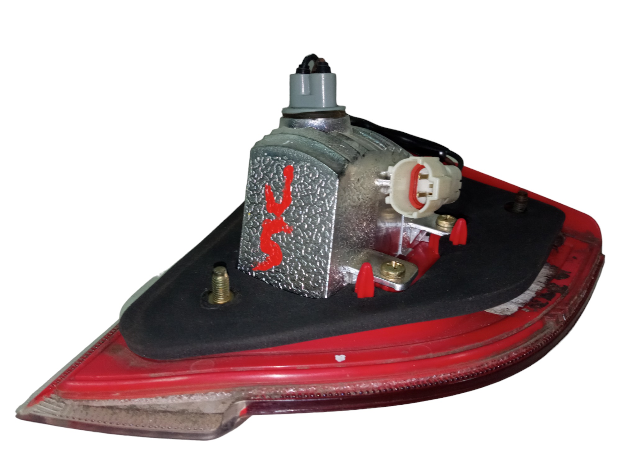 Lanterna Esquerda Tampa Traseira Jac J5 2011 A 2014 Usada  Esquerdo Vermelho 5