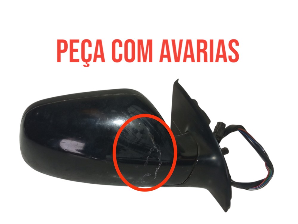 Retrovisor Eletrico Direito Peugeot 307 2008 2012 Original 2