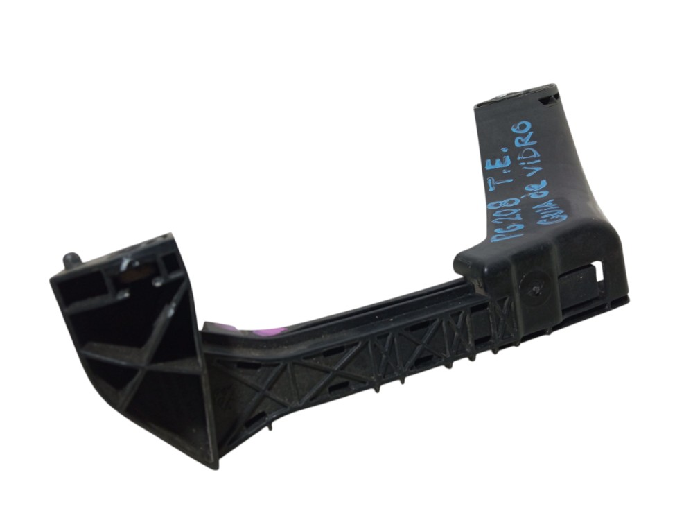 Guia Vidro Traseiro Esquerdo Peugeot 208 2016 2019 Original  Preto 3