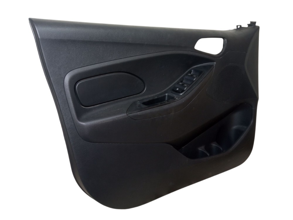 Forro Porta Dianteira Esquerda Ford Ka Sedan 2018 2019 2020 Preto 3