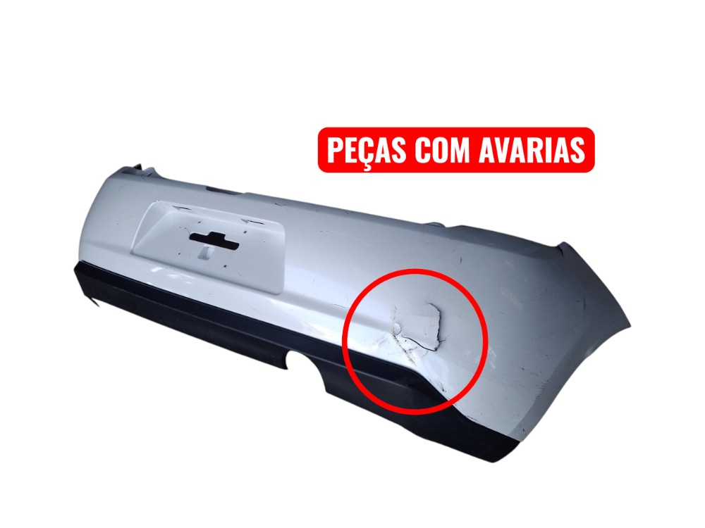 Parachoque Traseiro Citroen C3 2013 2019 Original 2