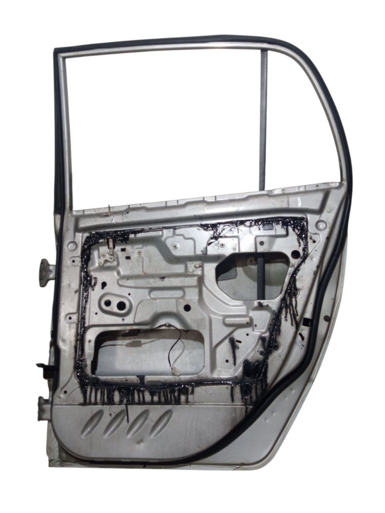 Porta Traseira Direita Hyundai Atos Prime 2000 2003 Traseira Direito Prata 5