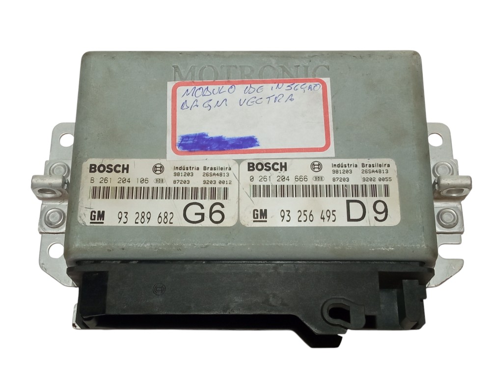 Modulo De Injecao Eletronica Gm Vectra 96 2005 2 0 8v Bosch 2