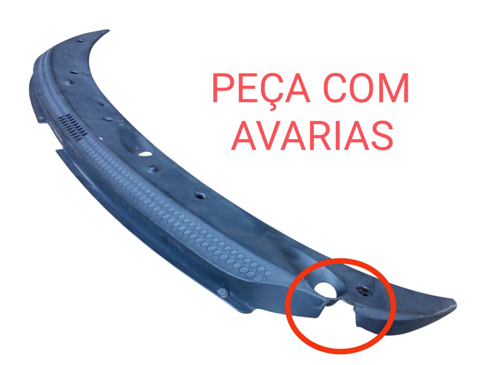 Acabamento Grade Churrasqueira Chery Qq 2011 2014 Original 2