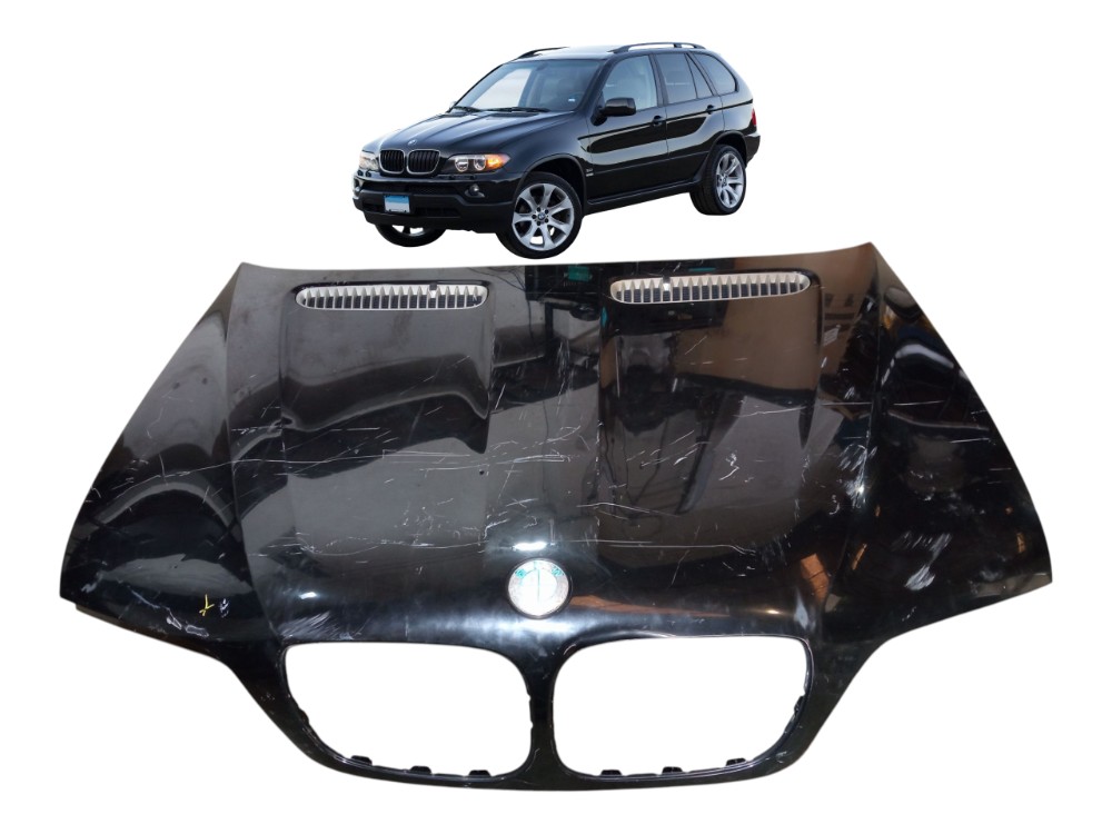 Capo Dianteiro Preto Bmw X5 2000 2001 2002 2003 2004 2005 1