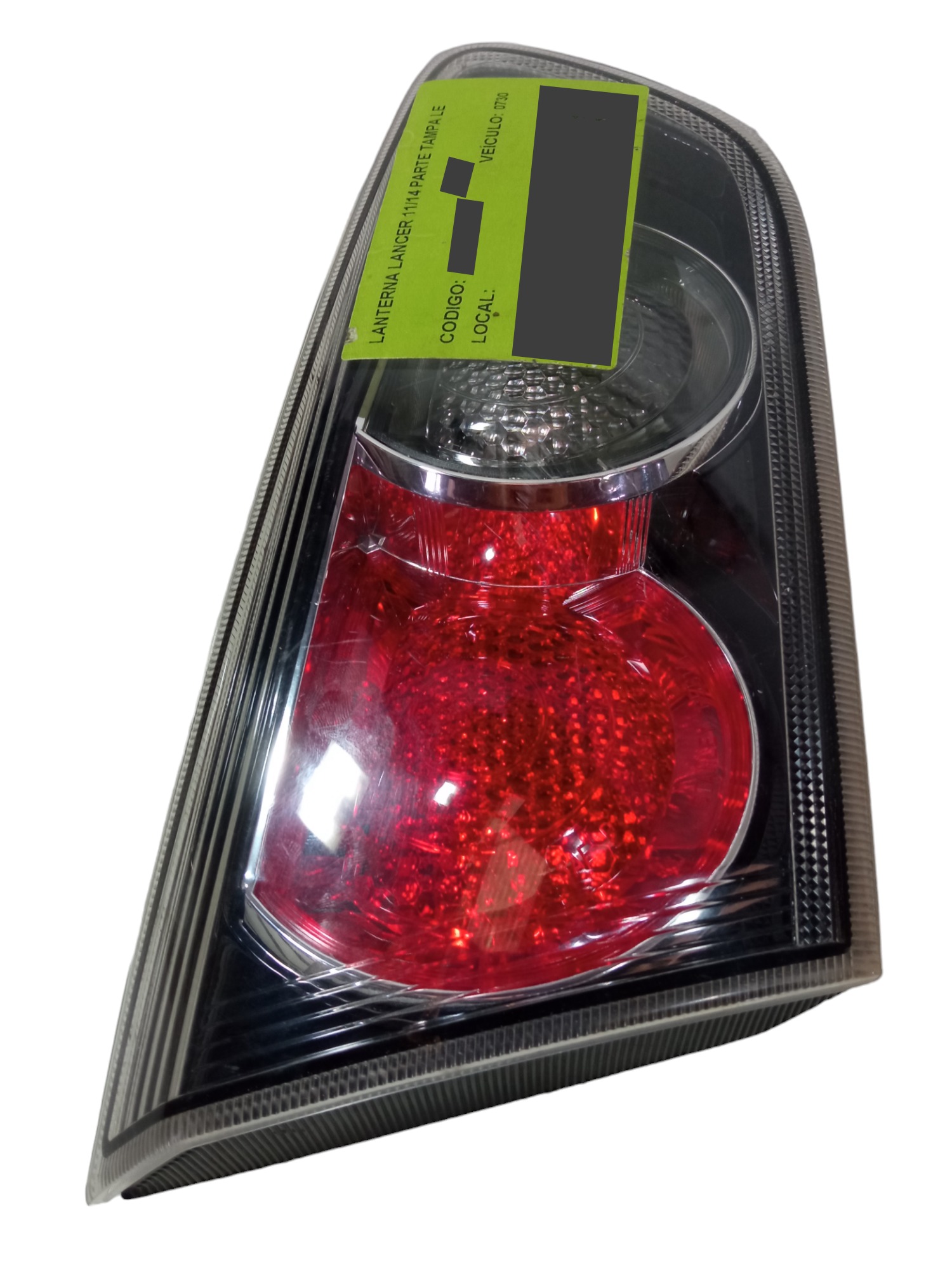 Lanterna Esquerda Tampa Traseira Lancer 2011 2012 2013 Usado Esquerdo Vermelho 2