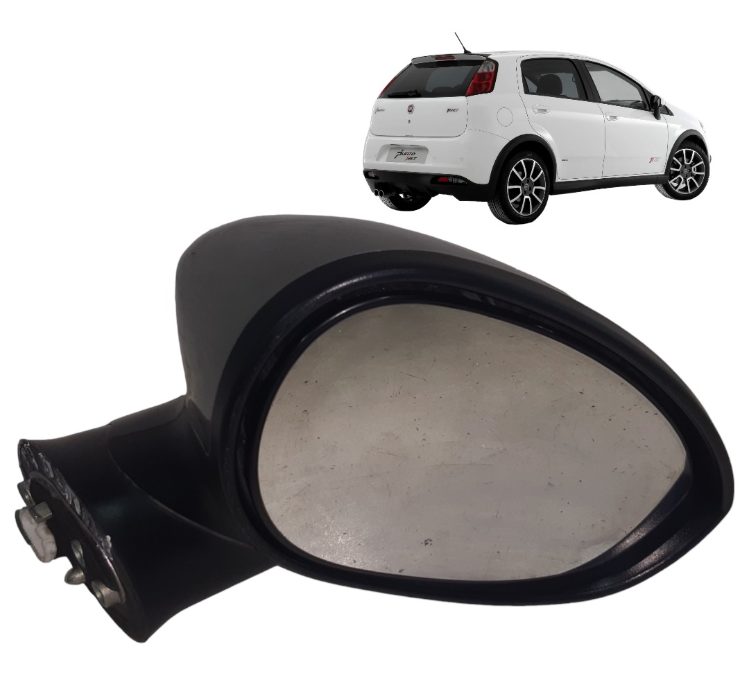 Retrovisor Externo Lado Direito Fiat Punto 2008 A 2012 Usado 2