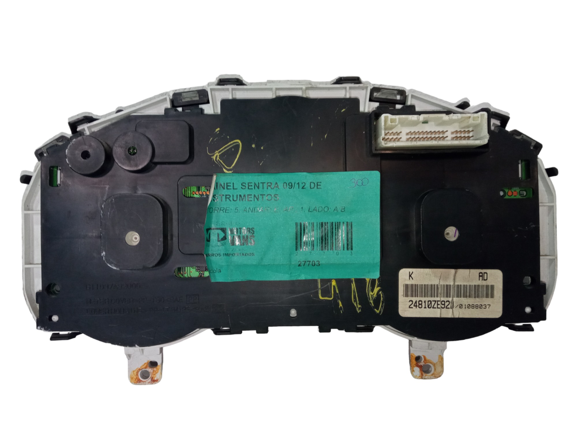 Painel De Instrumentos Nissan Sentra 2009 A 2012 Original  Preto 4