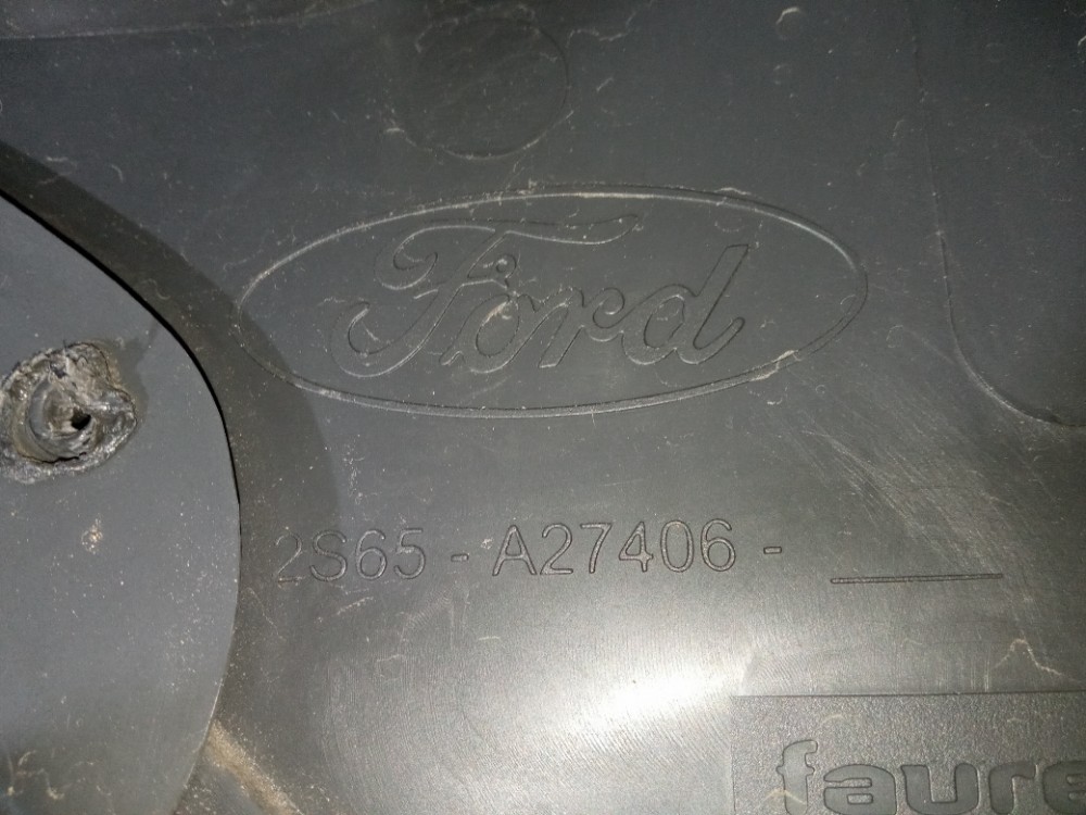 Forro Porta Traseira Direita Ford Fiesta 2004 2012 Original Cinza 9