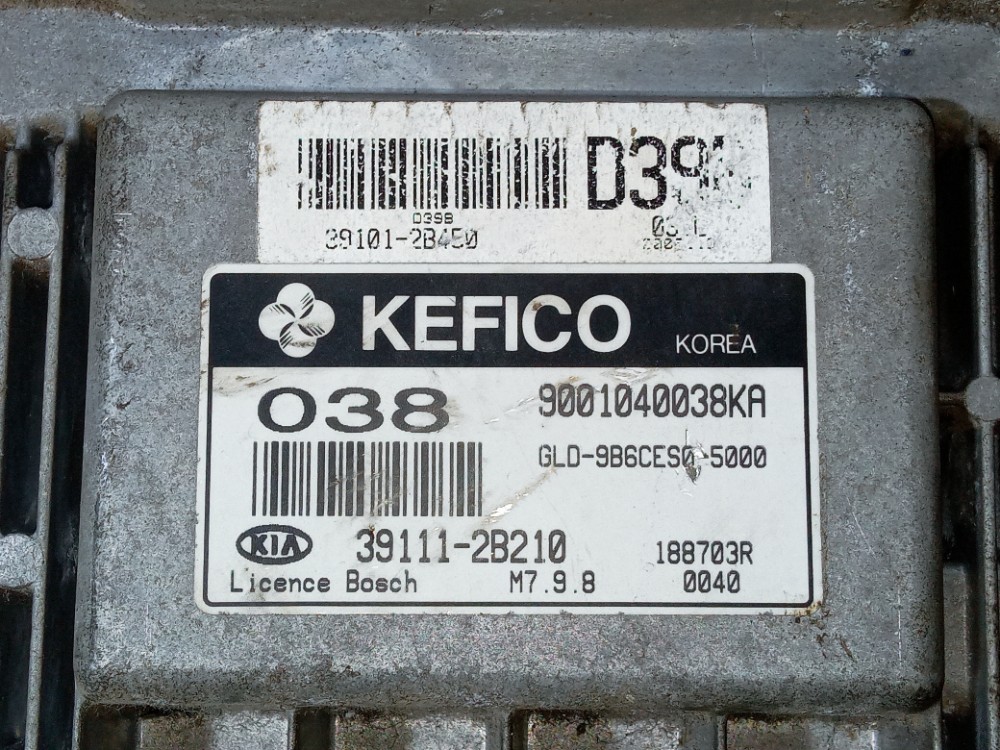 Modulo De Injecao Kia Cerato 2006 2008 1.6 Automatico Usado 3