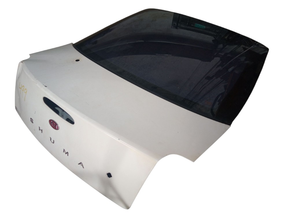 Tampa Traseira Porta Malas Kia Shuma 98 99 2000 1.5 Branco 3
