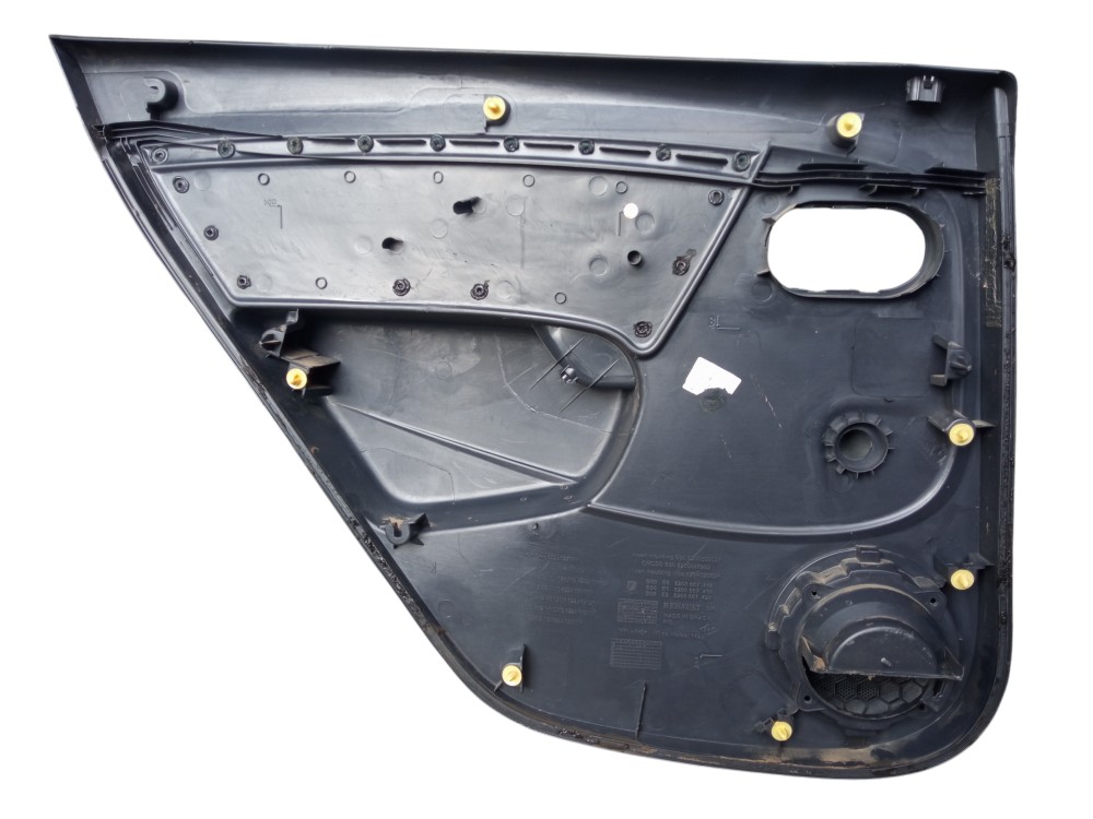 Forro Porta Traseira Direita Renault Logan Sandero 2008 2014 Cinza 4