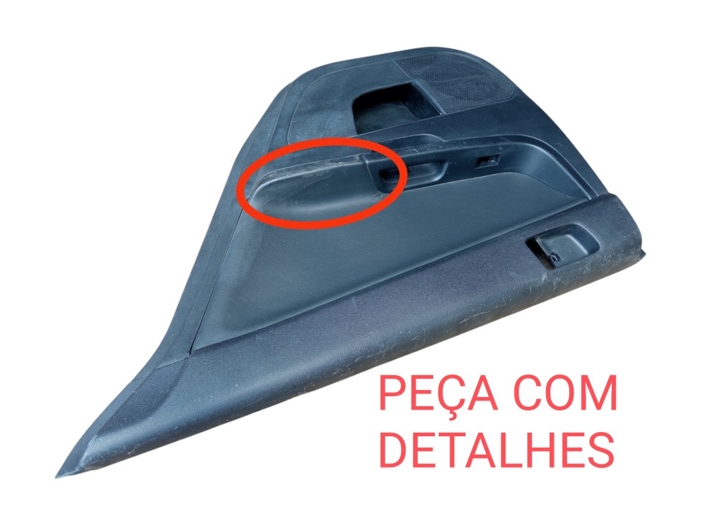 Forro De Porta Traseira Direita Mitsubishi Lancer 2012 2016  Cinza 2
