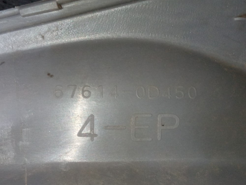 Forro Porta Traseira Esquerda Toyota Etios Hatch 2015 2020 7