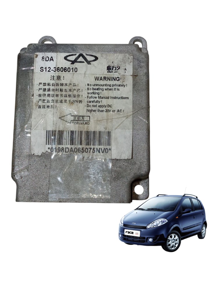 Módulo Central Airbag Chery Face 2010 2015 1.3 S123606010