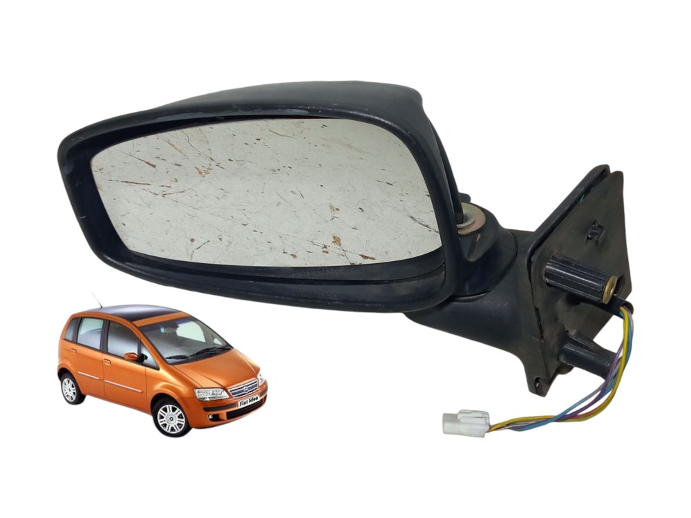 Retrovisor Eletrico Esquerdo Fiat Idea 2007 2010 Original 1