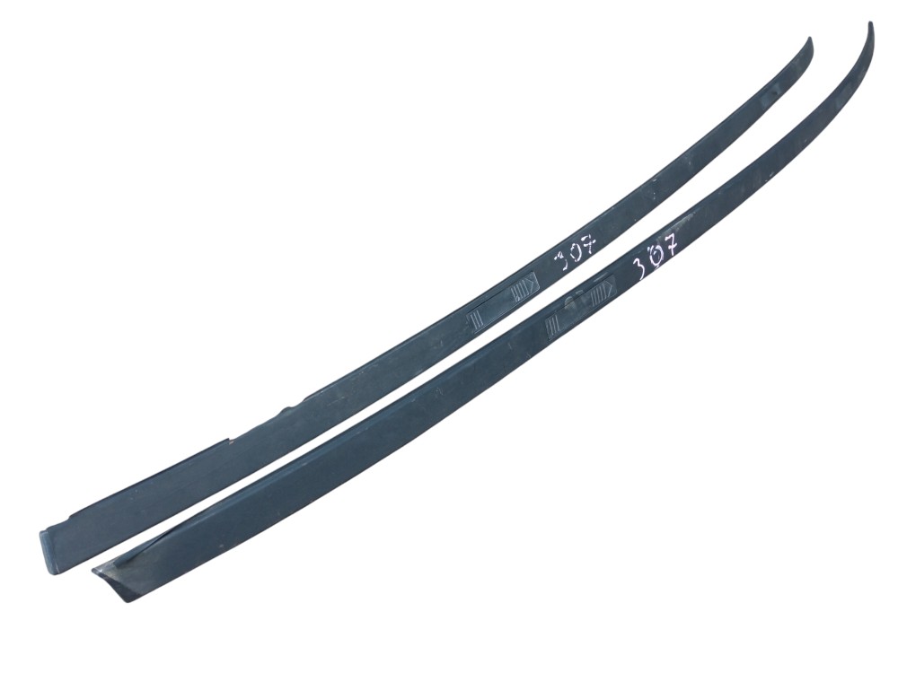 Par Acabamento Friso Teto Peugeot 307 Sedan 2007 2012 Usado  Preto 3