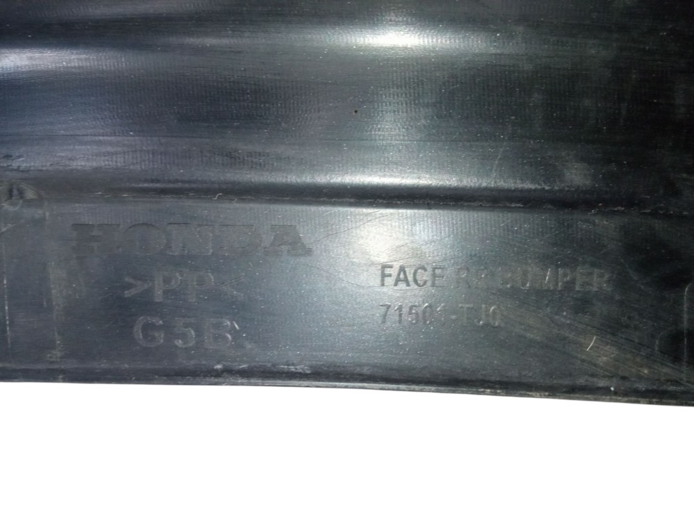 Grade Parachoque Traseiro Honda Fit 2009 2012 Original  Cinza Brilhante 7