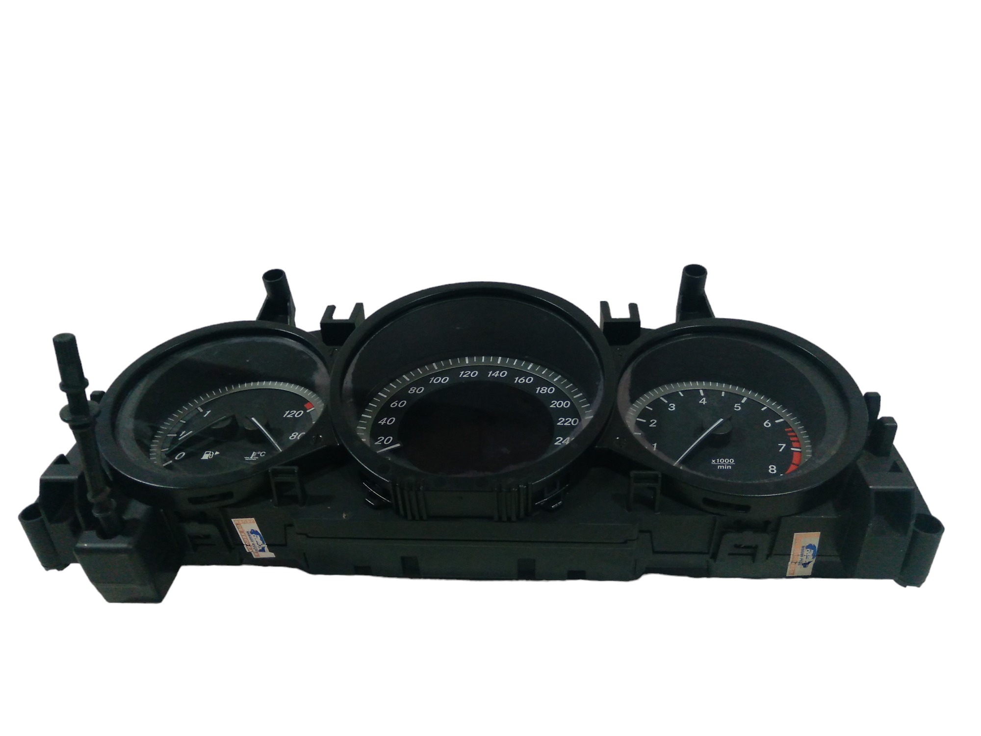 Painel De Instrumentos Velocímetro C180 C200 2010 2012 2014 Preto 3