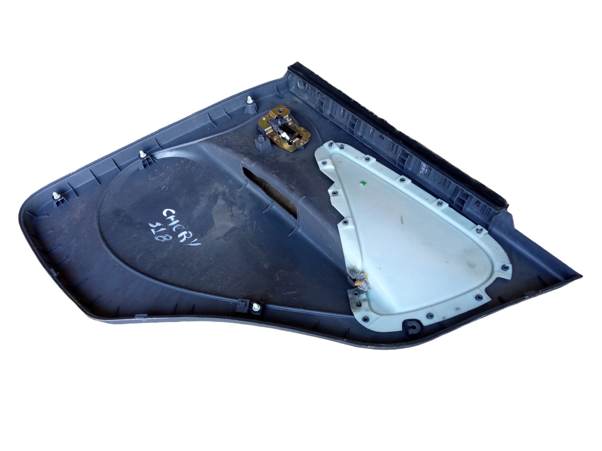 Forro Porta Traseira Esquerda Chery S18 2010 2011 2012 Usado Cinza 6