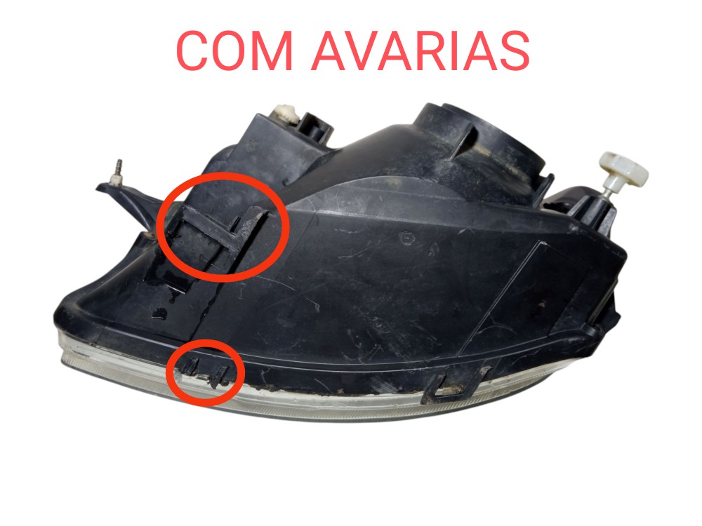 Farol Lado Direito Gm Corsa Classic 2010 2016 Original  Direito/passageiro 3